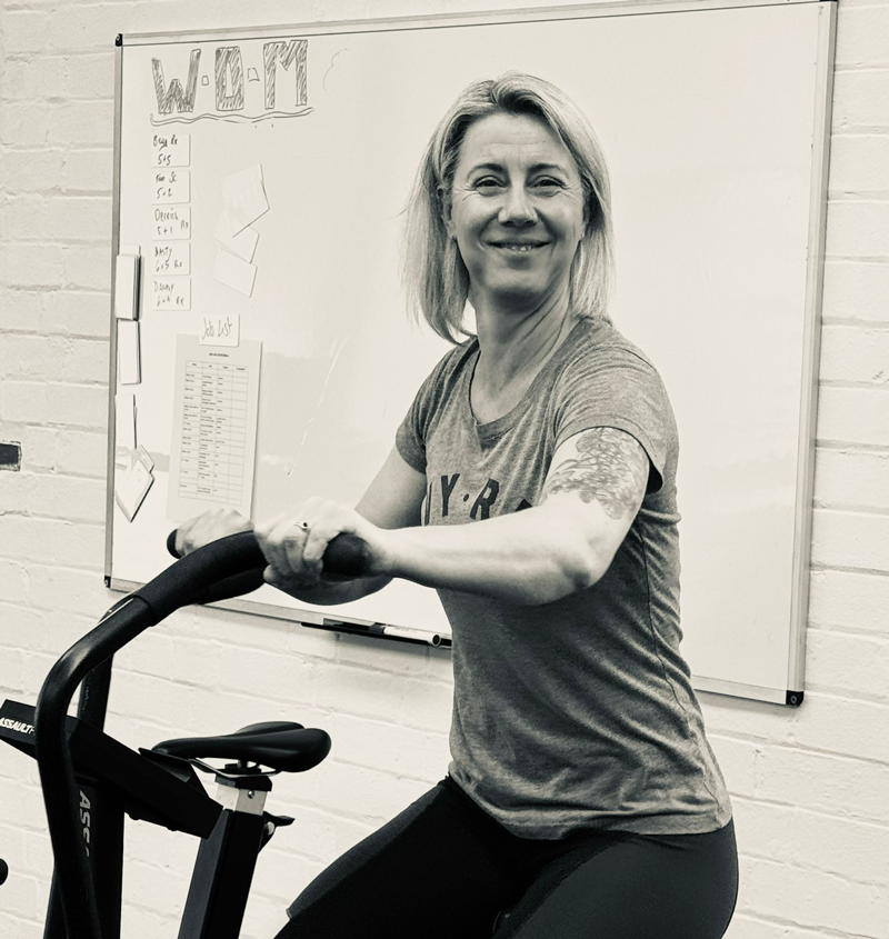 Louise Austin, sports therapist